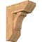 Ekena Millwork Imperial Slat Smooth Bracket w/ Offset Brace, Western Red Cedar, 7 1/2"W x 18"D x 22"H BKT0806X18X22IMP06SWR - alternate 1